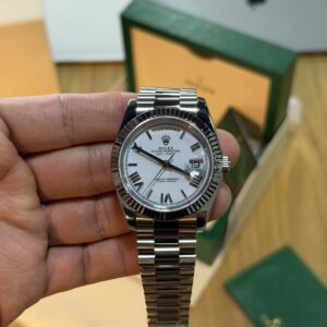 Rolex Day-Date - White Roman