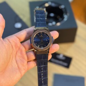 Hublot Classic  Rose/couro