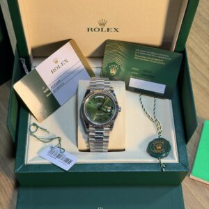 Rolex Daydate  - Super C Suíço - Verde
