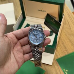 Rolex Land Dweller - Azul glacial