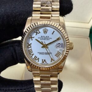 Rolex Datejust  - Algarismos romanos /Dourado
