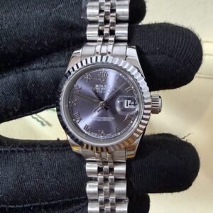 Rolex Datejust / Jubile- Algarismos romanos / Cinza