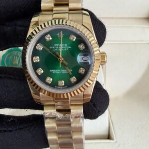 Rolex Datejust   - Verde / Dourado