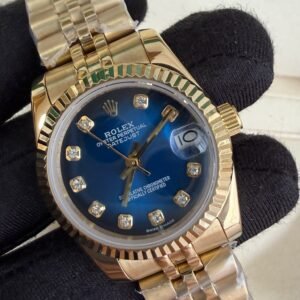 Rolex Datejust / Jubile  - Azul/ Dourado