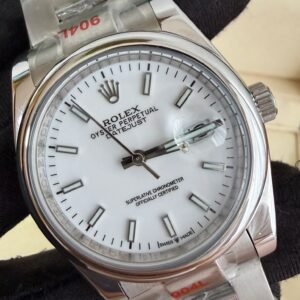 Rolex Datejust - Branco/ Prata