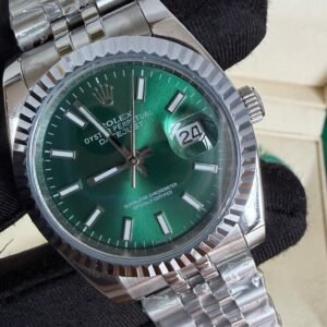 Rolex Datejust - Verde Menta/ Prata