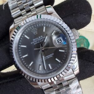 Rolex Datejust / Jubile - Cinza / Prata
