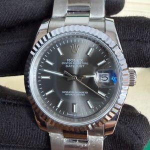 Rolex Datejust - Cinza / Prata