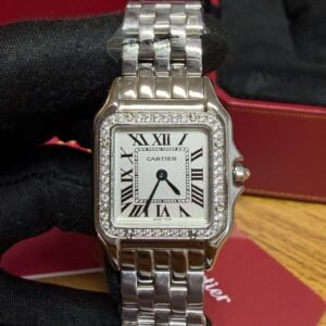 Cartier Panthère - Prata/Cravejado