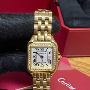 Cartier Panthère  - Dourado Cravejado