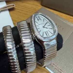 Bvlgari Serpenti – Prata / Cravejado