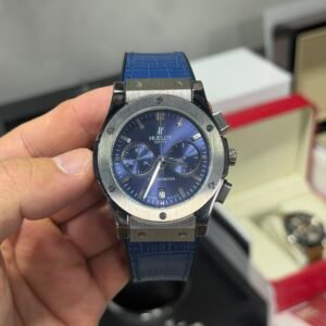 Hublot Fusion - Azul/Prata