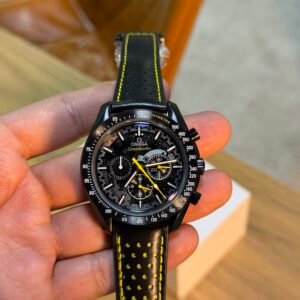 Omega Speedmaster-  Preto/amarelo