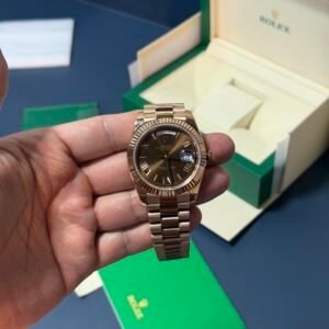 Rolex Day-Date - Rose/Chocolate