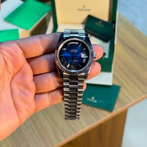Rolex Day-Date - Azul