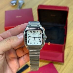 Cartier Santos - Prata - Super C